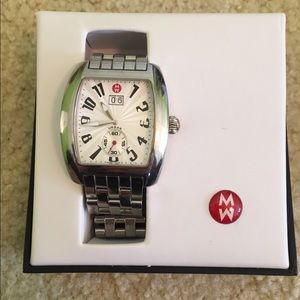 Michele sterling silver Urban watch